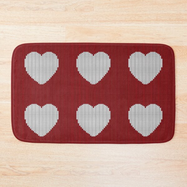 Item preview,  Seamless heart knitting pattern designed and sold by urban-color.