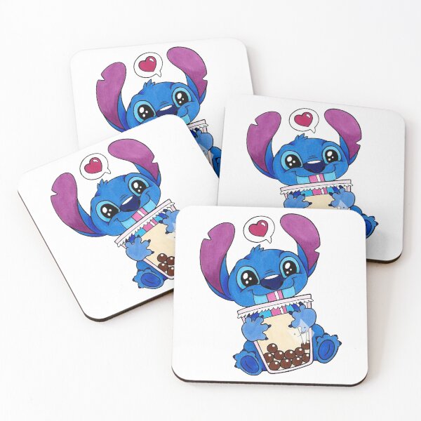 Item preview, stitch dog loves milktea designed and sold by PamelaRoberta4.