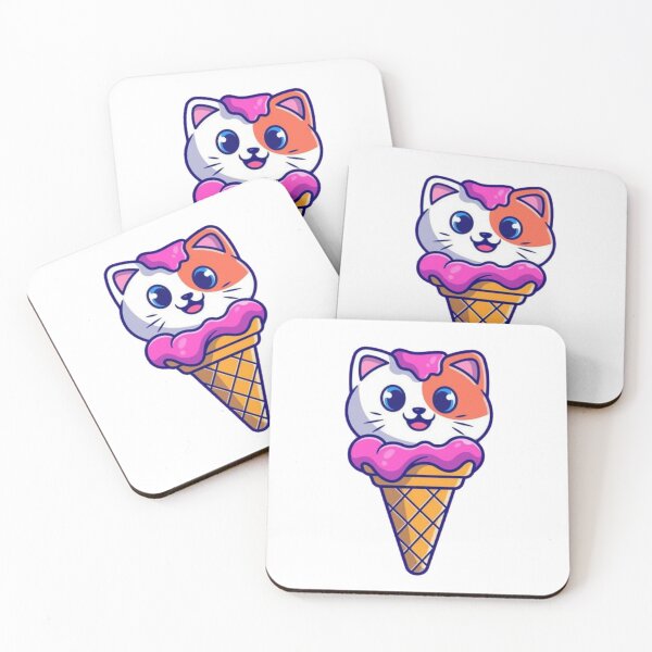 Item preview, FUSION: Cat / Ice cream designed and sold by Pets-love-it.