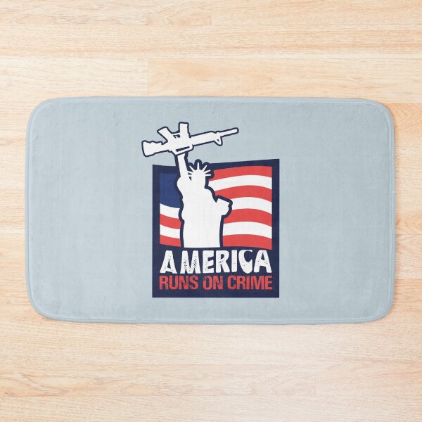 Item preview, America Runs On Crime                                      designed and sold by SintaArtStore0.