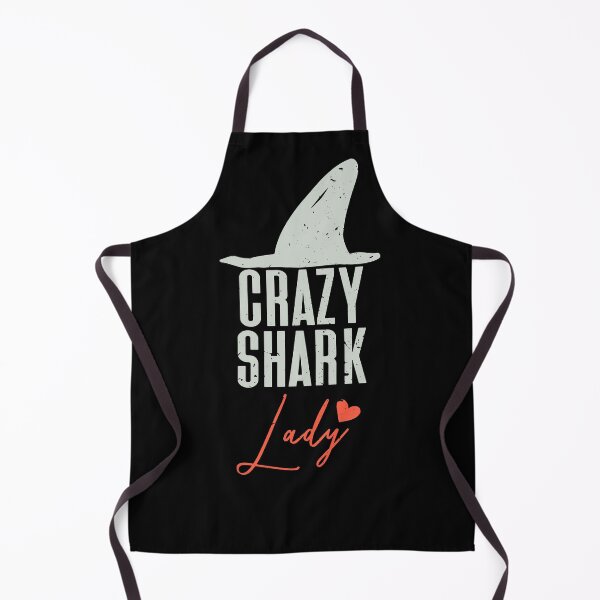 Item preview, Crazy Shark Lady designed and sold by Sky1I.