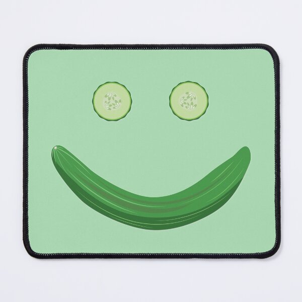Item preview, Funny Cucumber Vegan Smile Face designed and sold by dass-art.
