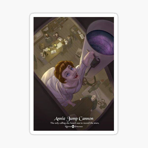 Annie Jump Cannon - Rejected Princesses Sticker