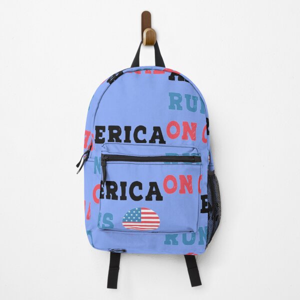 Item preview, America runs on crime designed and sold by SintaArtStore0.