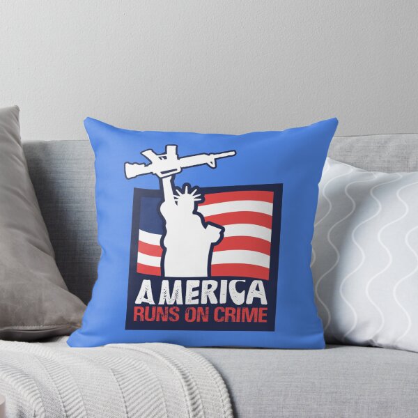 Item preview, America Runs On Crime                                      designed and sold by SintaArtStore0.