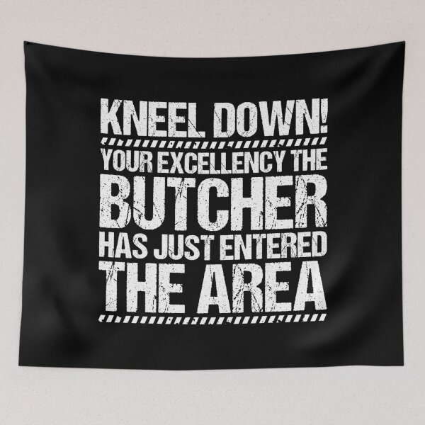 Item preview, Butcher Meat Cutter Butchery designed and sold by Krautshirts.