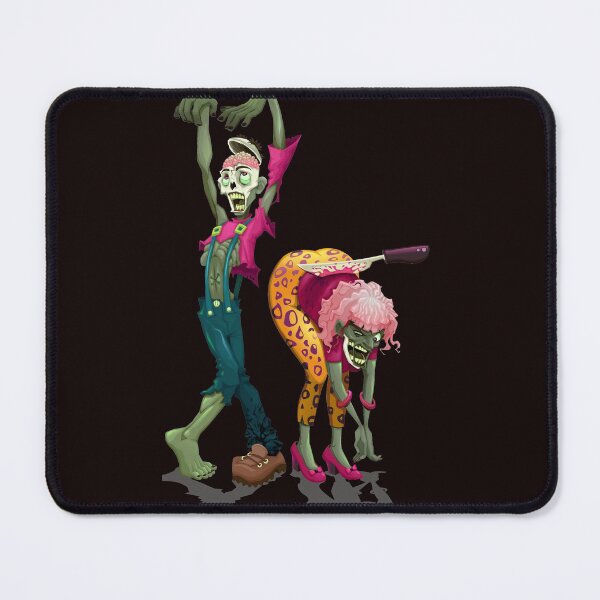 Item preview, Dance and Twerk - Dynamic Zombie Duo Couple designed and sold by PosterpartyCo.