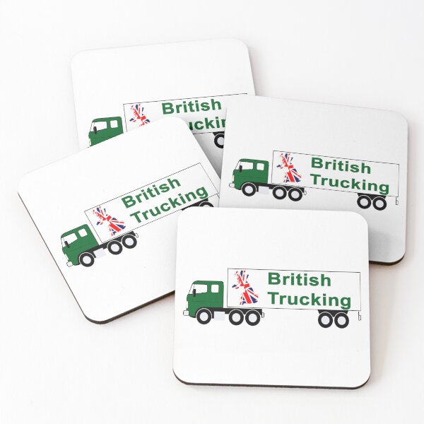 Item preview, British Trucking HGV Truck Union Jack UK Haulage Lorry Design designed and sold by luvvvvvit.