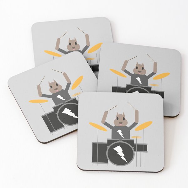 Item preview, Chipmunk Playing Drums designed and sold by The-Gorilla.
