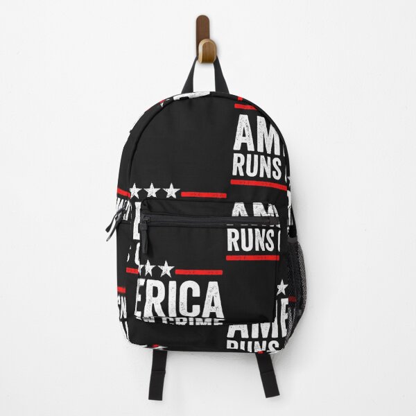 Item preview, AMERICA RUNS ON CRIME                                                                                             designed and sold by SintaArtStore0.