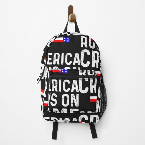 Item preview, AMERICA RUNS ON CRIME                                                                                                  designed and sold by SintaArtStore0.