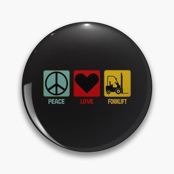 Item preview, Forklift Driver Peace Love designed and sold by richter74.