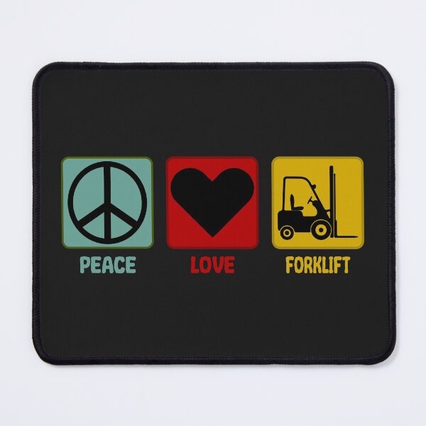 Item preview, Forklift Driver Peace Love designed and sold by richter74.