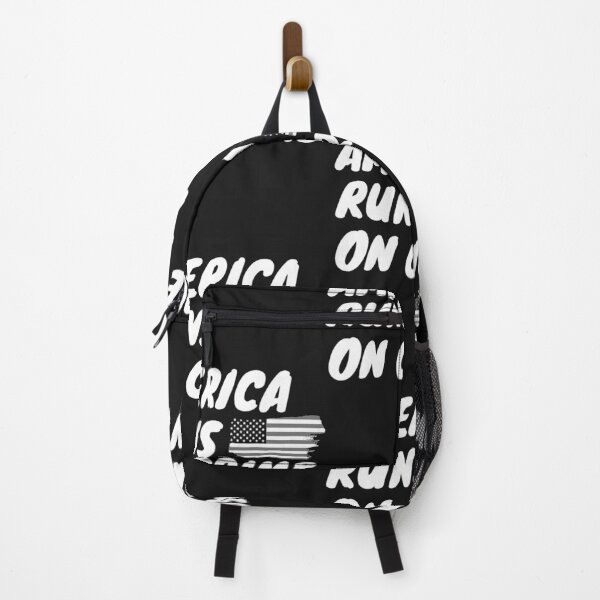 Item preview, AMERICA RUNS ON CRIME                                                                                             designed and sold by SintaArtStore0.