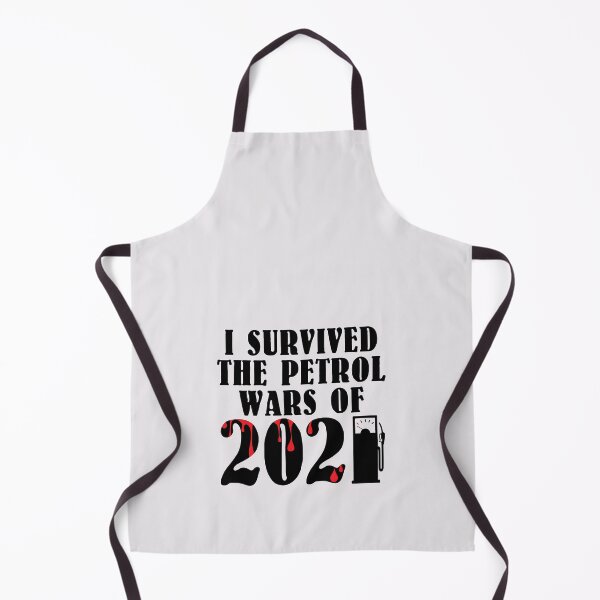 Item preview, I survived the petrol wars of 2021 designed and sold by Kerto Elvin.