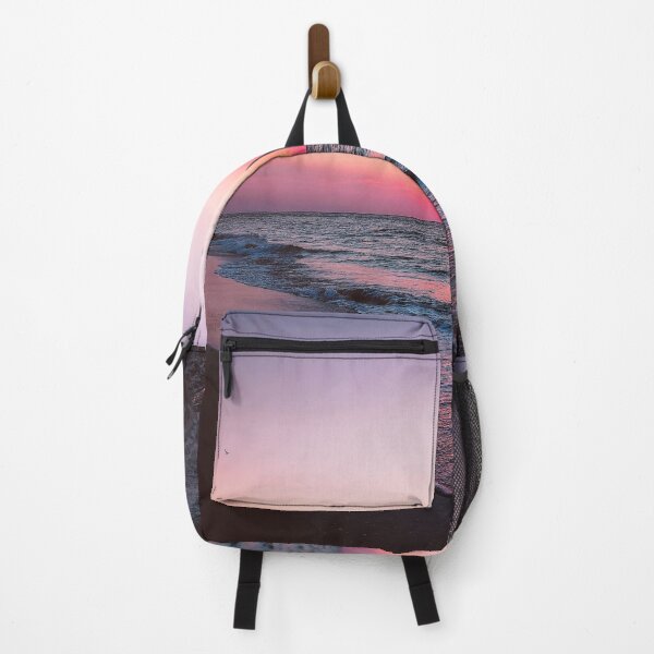 Item preview, Beach with pink sunset designed and sold by Vansh Arora.