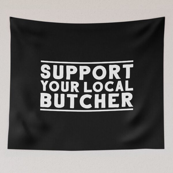 Item preview, Butcher Meat Cutter Butchery designed and sold by Krautshirts.