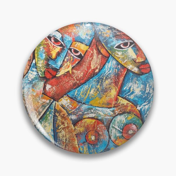 Item preview, Surrealist drawing. colored faces - art  designed and sold by Abdelal.