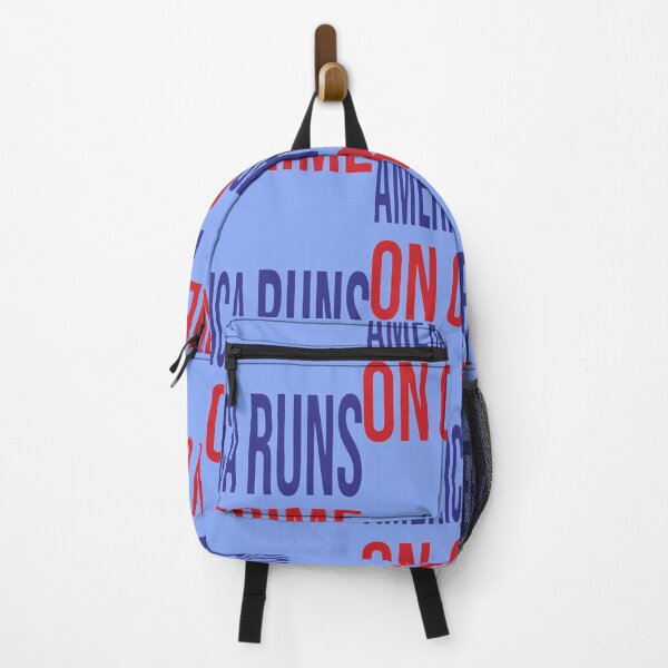 Item preview, AMERICA RUNS ON CRIME                                                                                         designed and sold by SintaArtStore0.