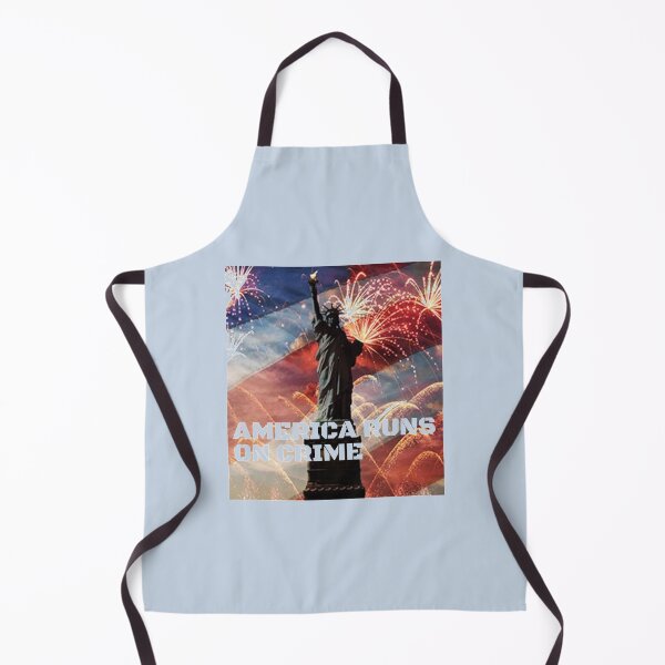 Item preview, AMERICA RUNS ON CRIME                                                                                                 designed and sold by SintaArtStore0.
