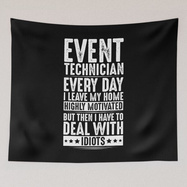 Item preview, Event Technician Event Technology designed and sold by Krautshirts.