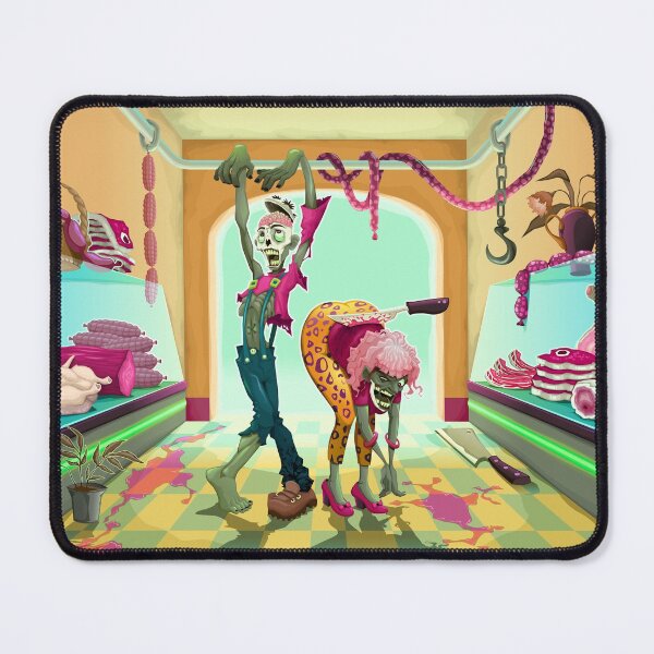 Item preview, Dance and Twerk - Dynamic Zombie Duo Couple designed and sold by PosterpartyCo.