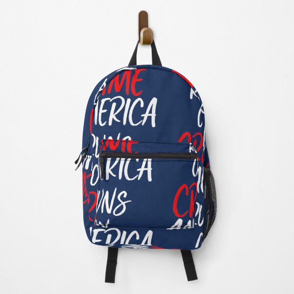Item preview, AMERICA RUNS ON CRIME                                                                                                    designed and sold by SintaArtStore0.
