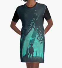 Vestido camiseta Es peligroso ir solo