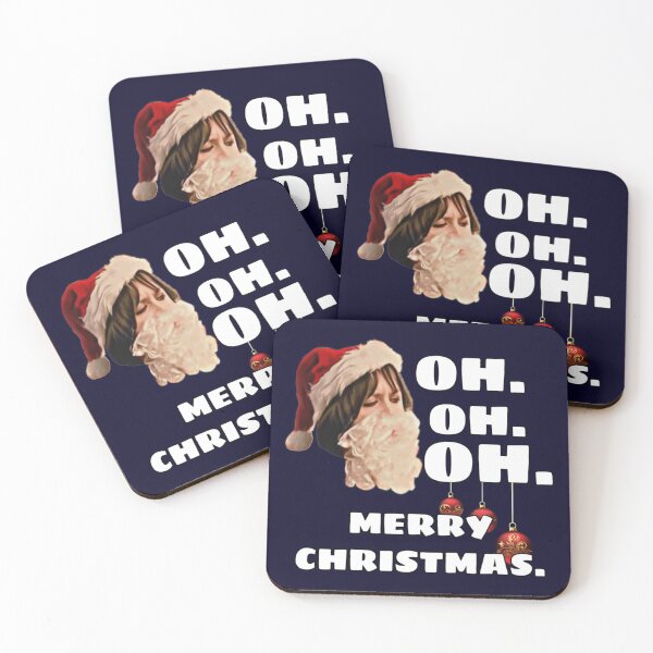 Item preview, Nessa Gavin _amp_ Stacey “Oh Merry Christmas” Santa   designed and sold by InkyApparel.