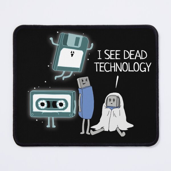 Item preview, I See Dead Technology Funny Geek designed and sold by Nerd Shizzle.