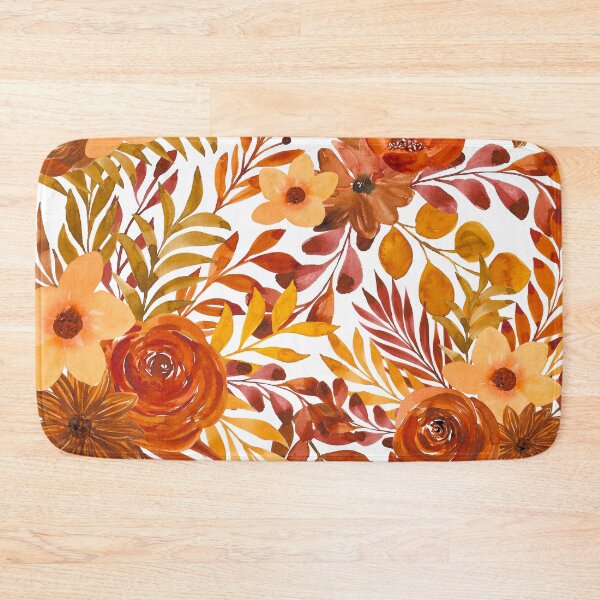 Item preview, watercolor autumn flowers designed and sold by haroulita.