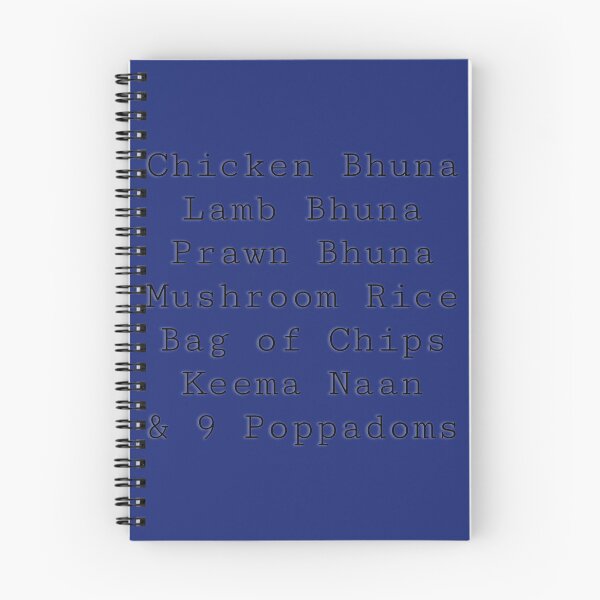 Item preview, Smithy Indian Takeaway Order Gavin _amp_ Stacey    designed and sold by InkyApparel.