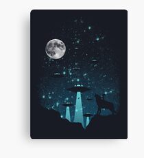 Contact Canvas Print