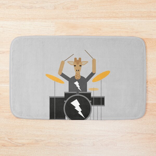 Item preview, Giraffe Playing Drums designed and sold by The-Gorilla.