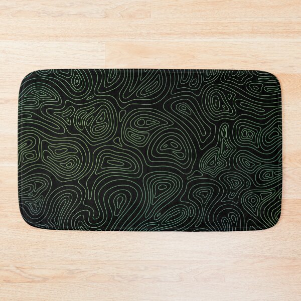 Item preview, Green and Blue Silhouette Lines designed and sold by rheabhargava.
