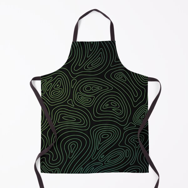 Item preview, Green and Blue Silhouette Lines designed and sold by rheabhargava.