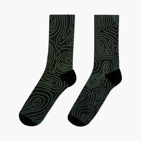 Item preview, Green and Blue Silhouette Lines designed and sold by rheabhargava.