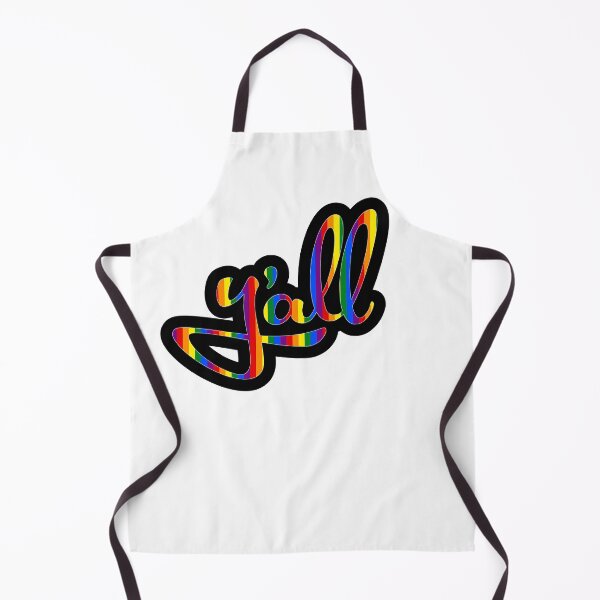 Item preview, Rainbow Y'All (black trim) designed and sold by implexity.