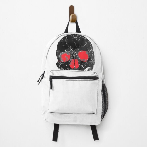 Item preview, Angry Black Skull on White designed and sold by simpleones.
