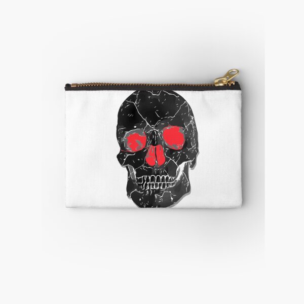 Item preview, Angry Black Skull on White designed and sold by simpleones.