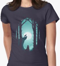 Full Moon Women's Fitted T-Shirt