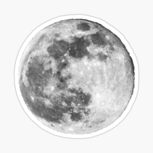 Item preview, Realistic moon  designed and sold by noraligia.