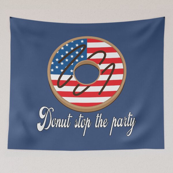 Item preview, Donut stop the party designed and sold by Donutlovers.