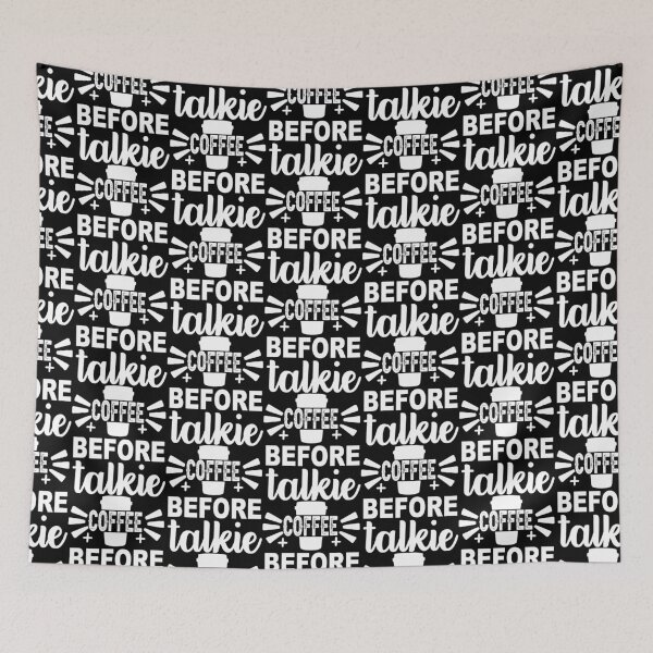 Item preview, Coffee before talkie designed and sold by FASHIONGALLERIA.