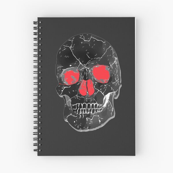 Item preview, Angry Black Skull on Black designed and sold by simpleones.