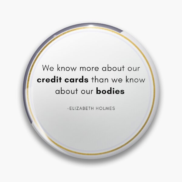 Item preview, Elizabeth Holmes quote  designed and sold by tattib.