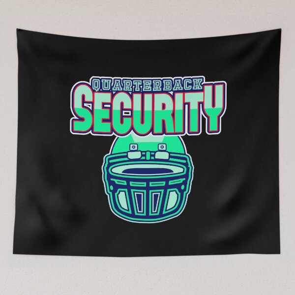 Item preview, Football offense lineman quarterback security player designed and sold by -JBell-.