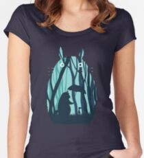 My Neighbor Totoro Women's Fitted Scoop T-Shirt