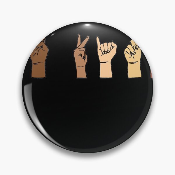 Item preview, Be Kind Sign Language Melanin ASL  designed and sold by MerooIndustries.