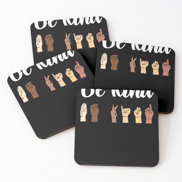 Item preview, Be Kind Sign Language Melanin ASL  designed and sold by MerooIndustries.